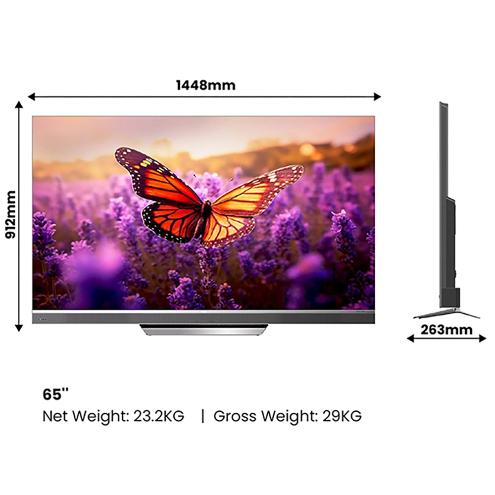 Haier M95 Mini LED 165cm (65) Google TV | Sound By Harman Kardon